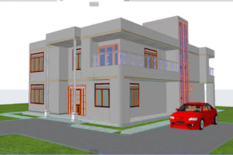create archicad floor plans for residential and commercial building