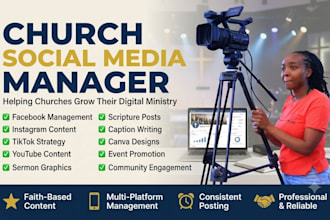 be your church social media manager