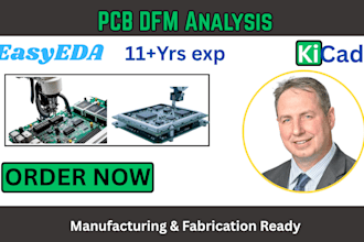 provide dfm analysis for pcb fabrication and manufacturing