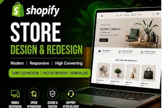 redesign and customize your shopify store