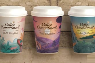do unique paper coffee cup, paper cup, ice cream cups design