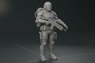 custom 3d character models