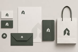 design corporate brand identity, corporate logo, branding guidelines style
