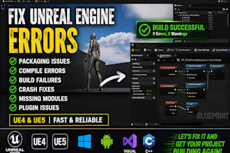 fix unreal engine ue4 ue5 packaging issues compile errors build failures crashes