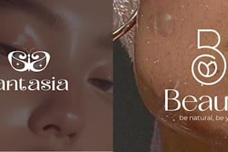 design luxury and aesthetic beauty and skin care logo