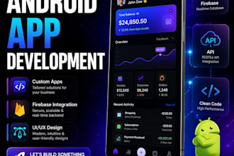 develop a professional android app for your business