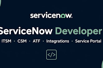 develop and configure servicenow solutions, workflows, and integrations