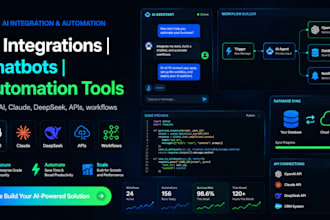 build ai api integrations, chatbots and automation tools
