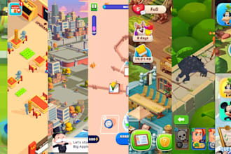 develop a casual mobile game