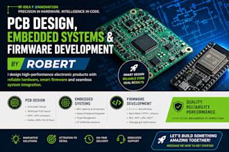 design wearable products pcb, enclosure, and hardware prototype