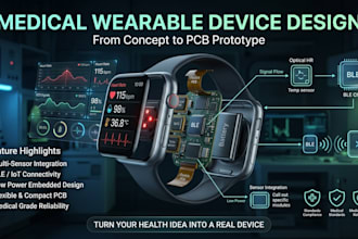 design and protype medical wearable devices from concept to pcb