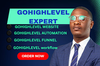 bulid ghl landing page, ghl website design ghl sales funnel