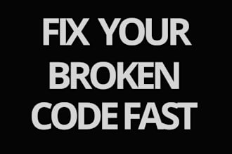 fix bugs in your python django javascript or react code fast
