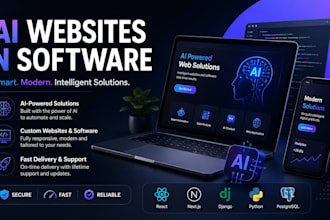 build ai websites n software