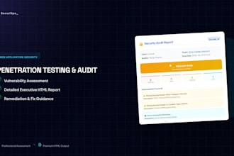 do website penetration testing and vulnerability assessment