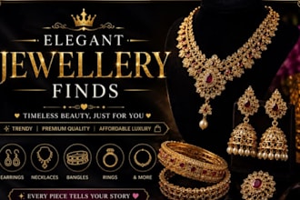design custom jewelry design for branding