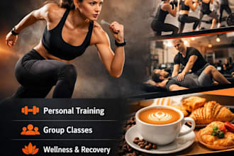 design aesthetic posters, flyers and social media content
