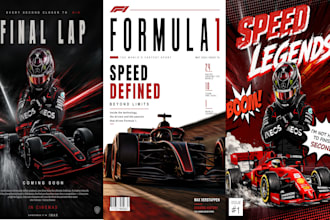 design professional book cover, magazine cover and poster
