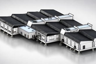 create accurate revit bim model for industrial warehouses