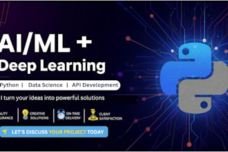 do ai machine learning , deep learning , data science solutions