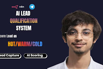 build an n8n automation workflow to capture qualify and manage your leads