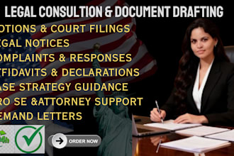 draft professional motions, court filings, and legal pleadings