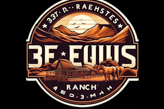 design cattle brand, western, ranch logo for you
