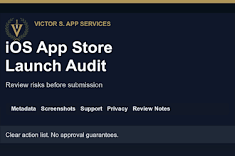 audit your ios app before app store submission