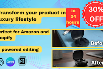 transform your product photos into premium lifestyle images