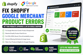 help configure and fix shopify google merchant suspension