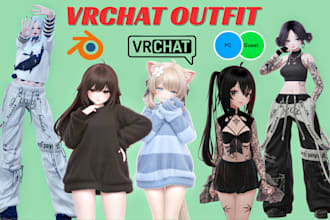 do custom nsfw outfit vrc avatar avi outfit quest vrchat outfit vrchat props