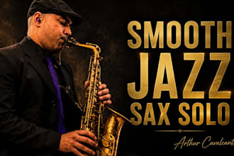 record a smooth jazz or soul saxophone solo for your track