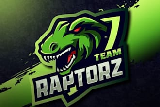 create amazing trex head logo in 12 hours