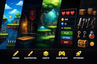 do 2d game art and design