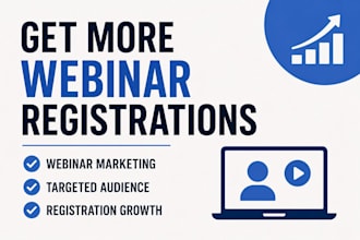 promote your webinar and increase registrations with strategic webinar marketing