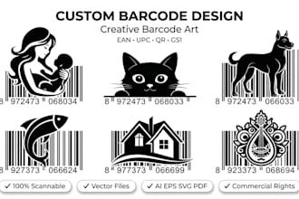design creative custom barcode art and unique barcodes