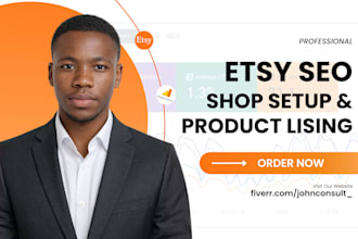 do etsy shop setup etsy seo promotion etsy product listing etsy digital products