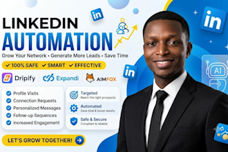 build linkedin automation with phantombuster, expandi, and dripify