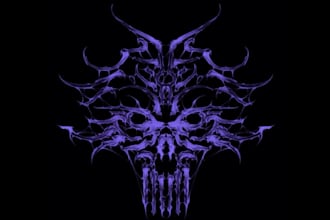 make powerful and original metal logo