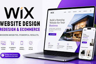 design a professional author wix website for writers and authors