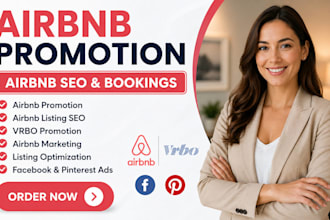 do airbnb promotion airbnb listing SEO vrbo marketing to boost bookings