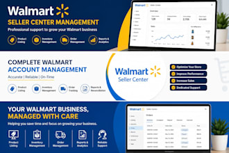 manage your walmart seller center professionally
