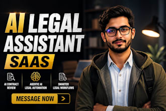 build ai legal assistant saas, ai contract review, agentic ai legal automation