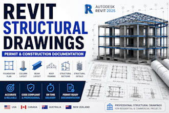 create structural permit drawings