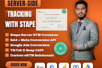 setup server side tracking with stape