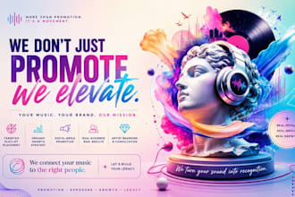 do organic music promotion to active listeners