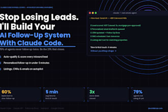 build an ai automation system for real estate agents