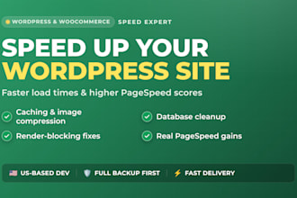 speed up and optimize your slow wordpress website
