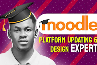 moodle lms elearning website, quizzez and ecourses moodle