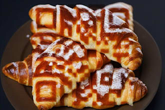 design a custom qr code art for your menu